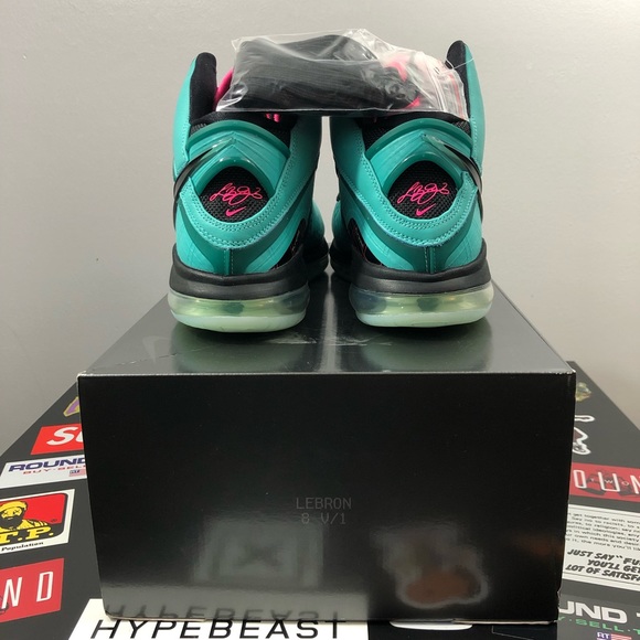 Nike Lebron 8 HWC "South Beach" 2021 - Picture 4 of 7